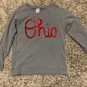 Victoria’s Secret PINK Gray Ohio State Crewneck❤️